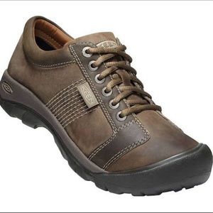 Keen Men's Brown Lace-Up Athletic Shoes